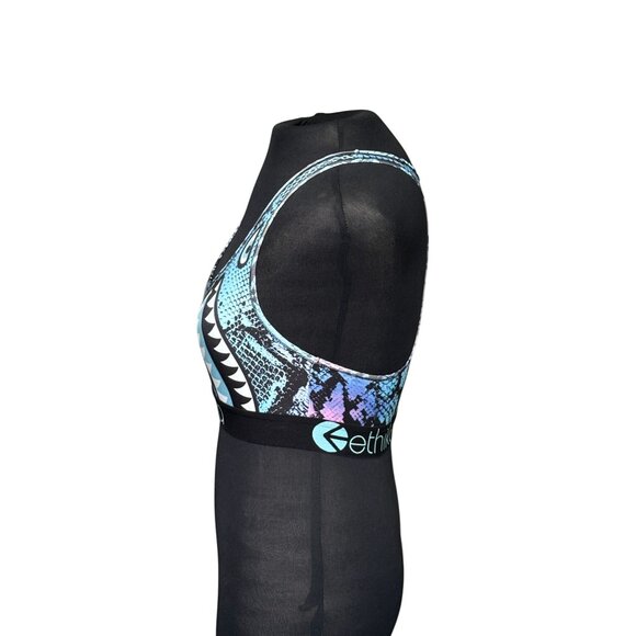 Set Of 2 Ethika Eucci Bling Sports Bras Size M Multicolor Racerback Stylish - Picture 8 of 9